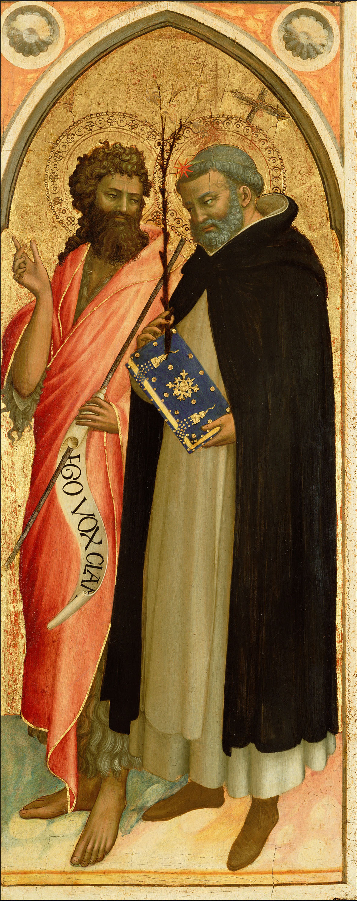 Фра Анджелико. Святой Иоанн Креститель и Святой Доминик