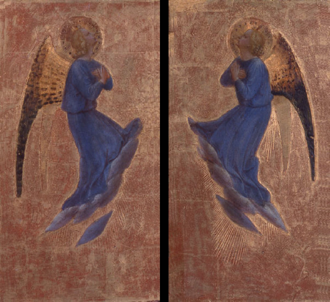 Фра Анджелико. Два поклоняющихся ангела