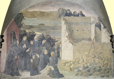 Святой Бенедикт воскрешает монаха